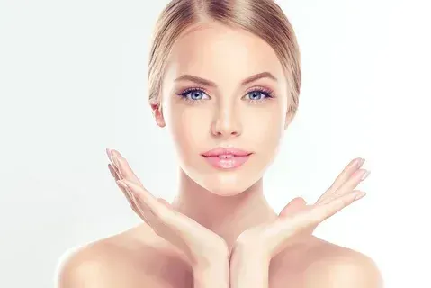 Clear, glowing skin — the finished result a professional facial works towards